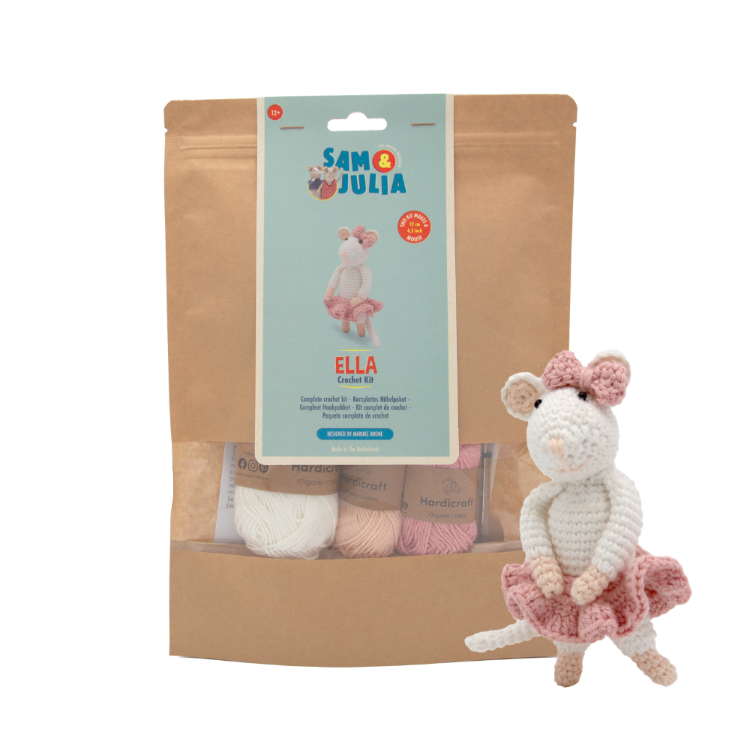 The Mouse Mansion Crochet Kit - Ella. Sam Julia UK Stockist