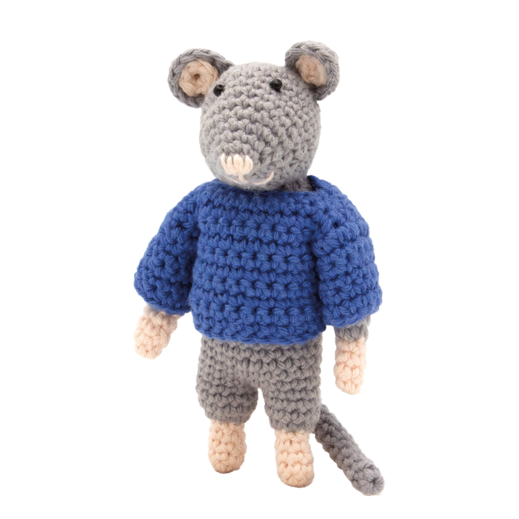 The Mouse Mansion Crochet Kit - Sam. Sam & Julia UK Stockist