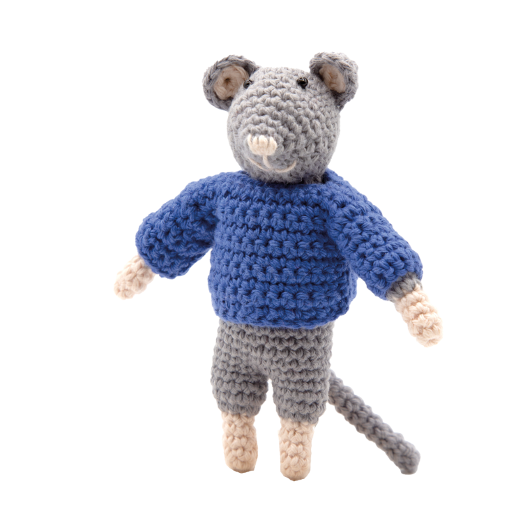The Mouse Mansion Crochet Kit - Sam. Sam & Julia UK Stockist