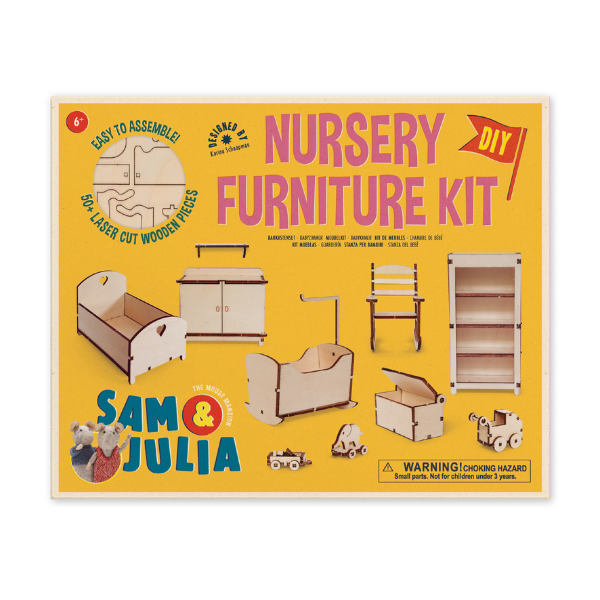 The Mouse Mansion Furniture Kit - Nursery Sam & Julia UK Stockist