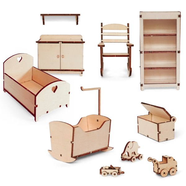 The Mouse Mansion Furniture Kit - Nursery Sam & Julia UK Stockist