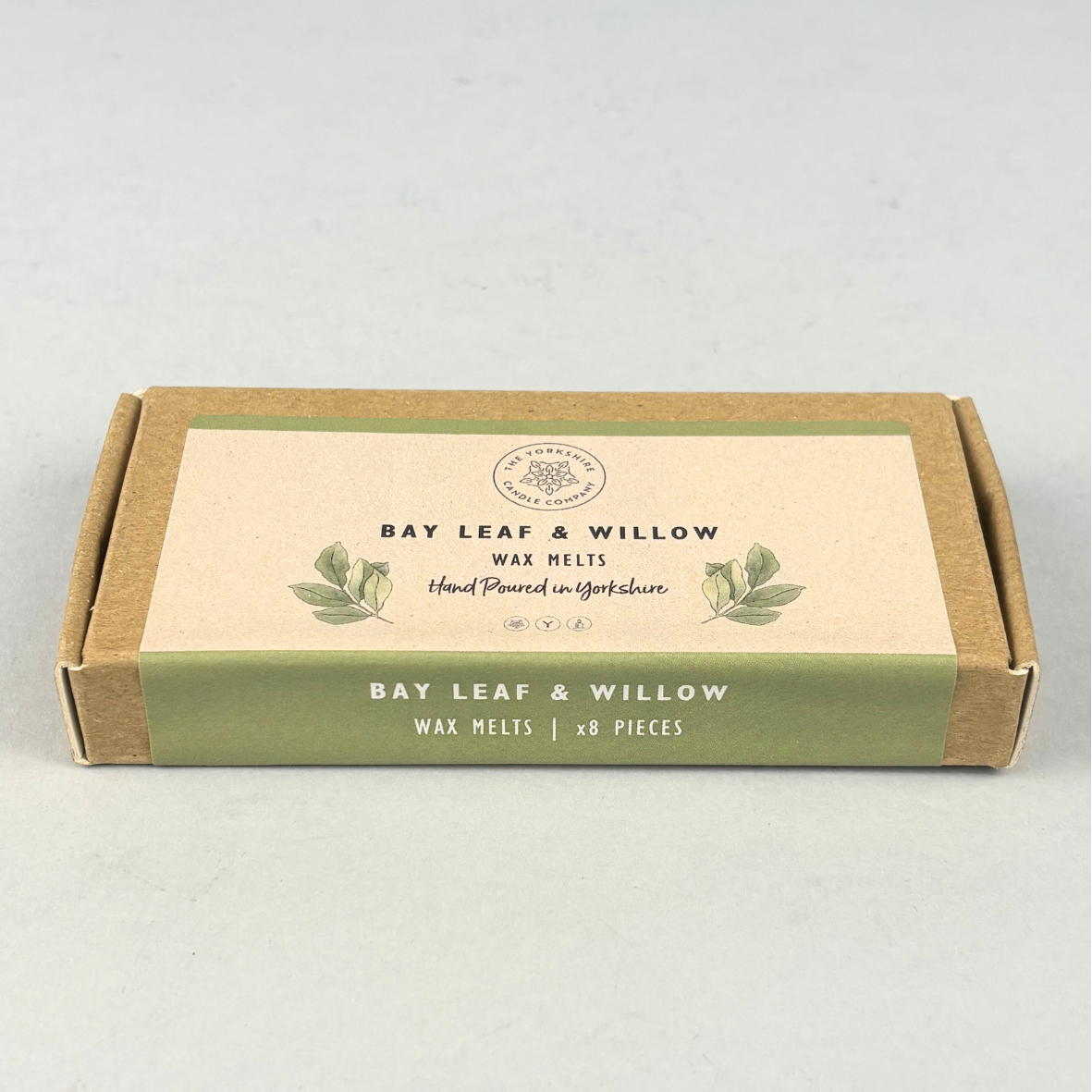 The Yorkshire Candle Company Bay Leaf & Willow Candle / Wax Melt at Bibelot Leek UK Stockist