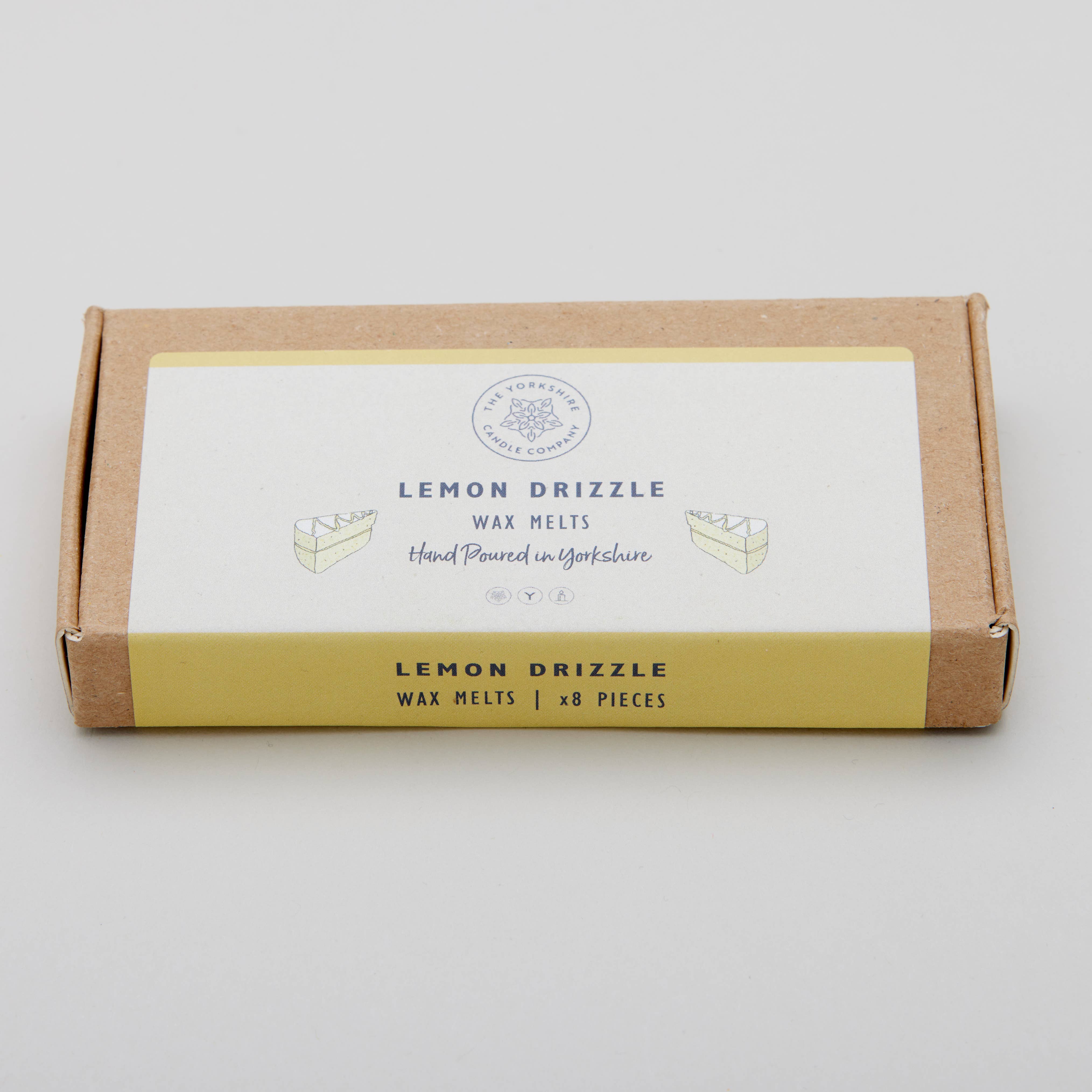 The Yorkshire Candle Company Lemon Drizzle Candle / Wax Melt at Bibelot Leek