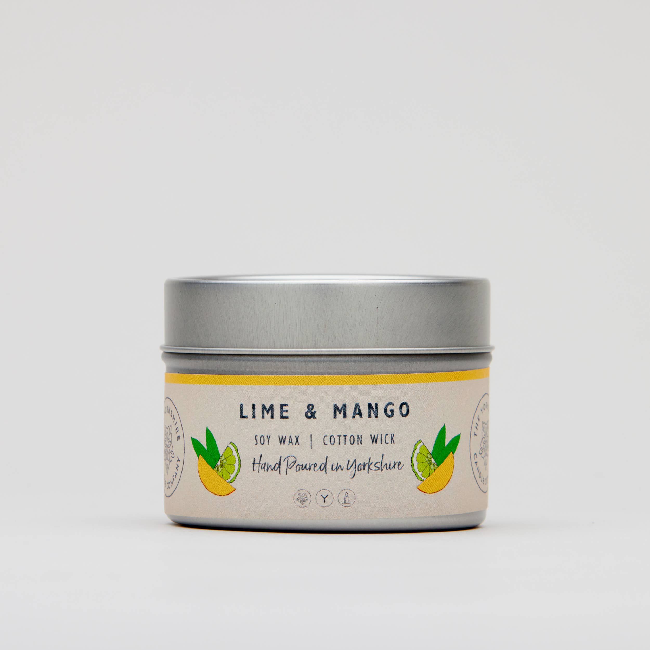 The Yorkshire Candle Company Lime & Mango Candle / Wax Melt at Bibelot Leek