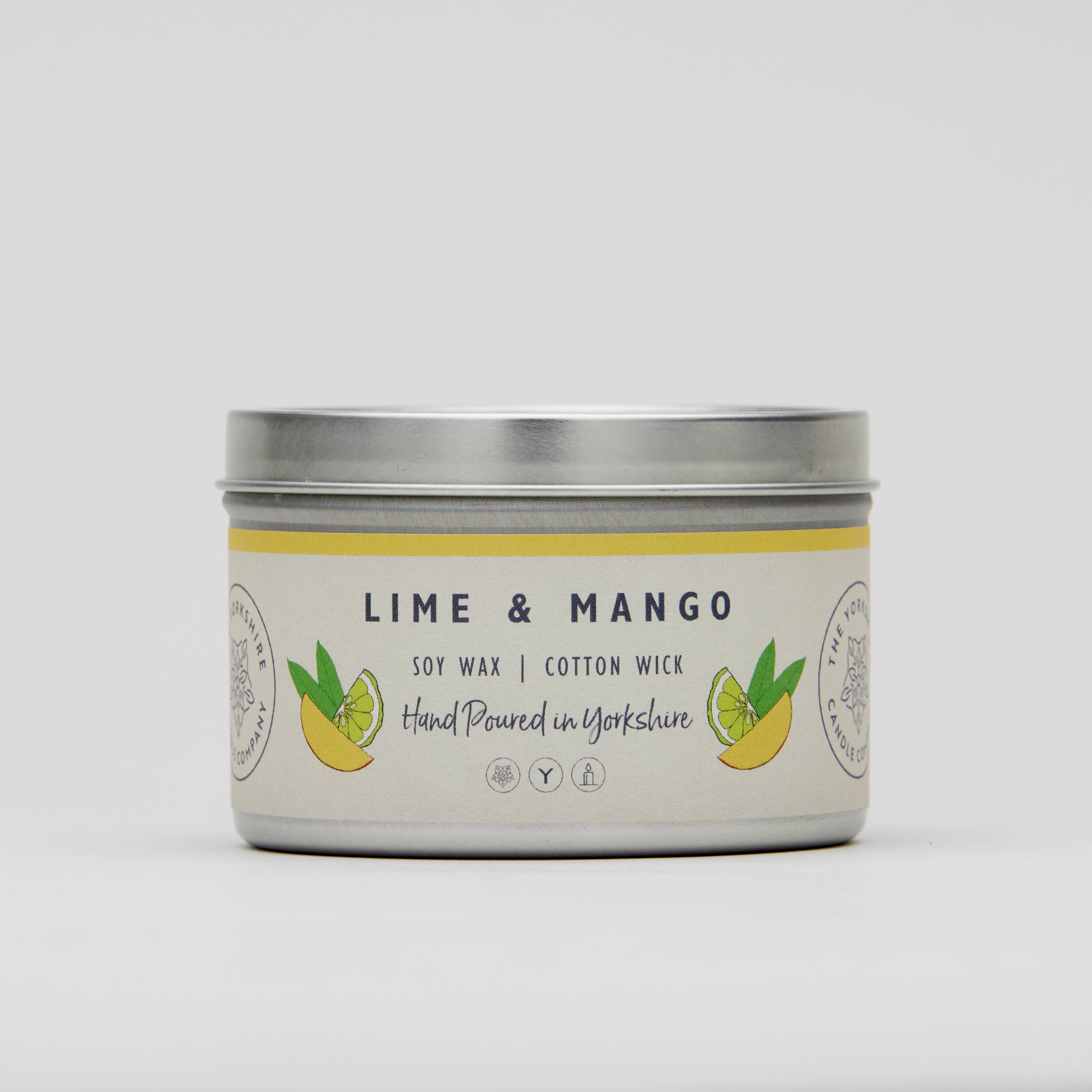The Yorkshire Candle Company Lime & Mango Candle / Wax Melt at Bibelot Leek