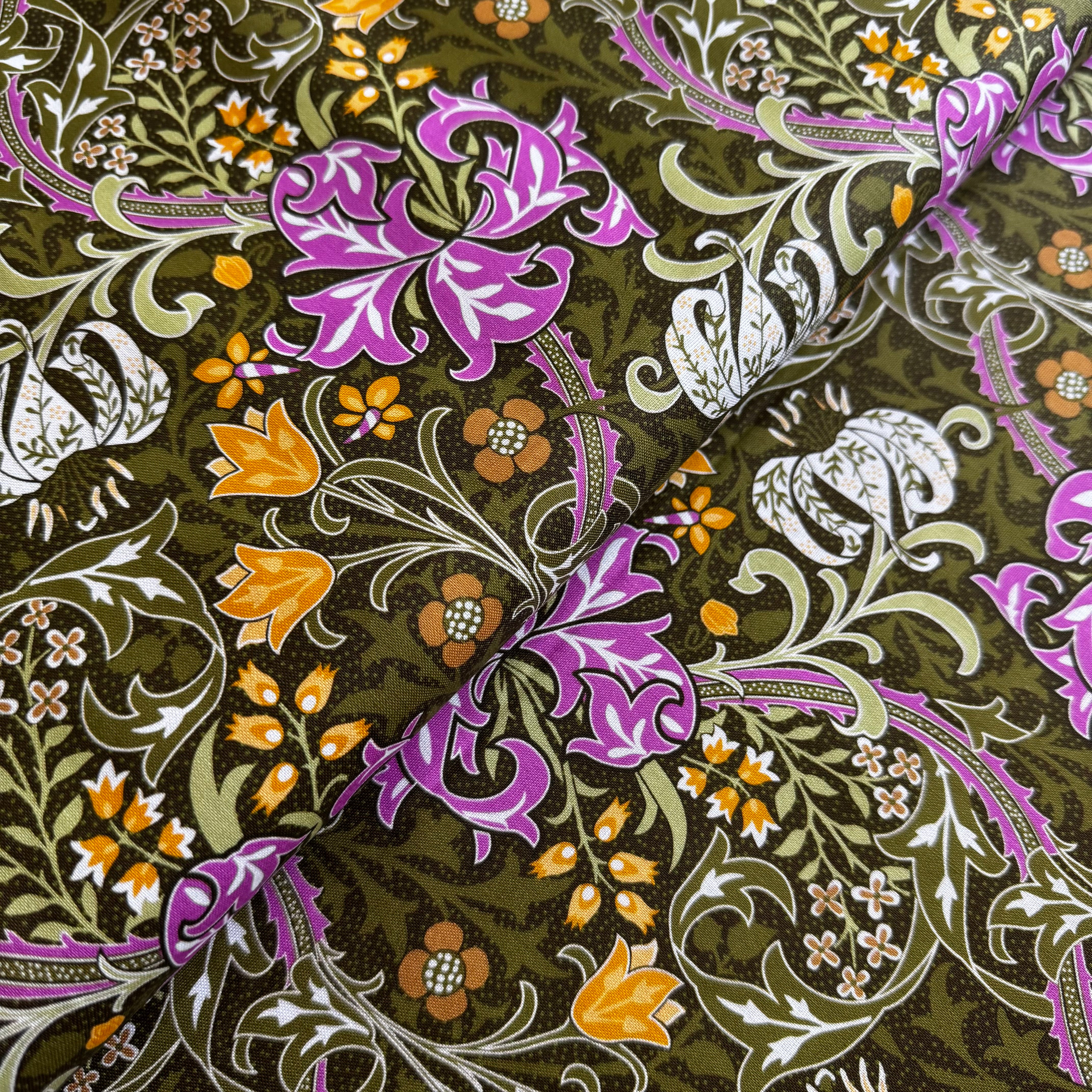 V&A William Olive Orchard - Golden Lily 3809-05 at Bibelot Leek UK Stockist