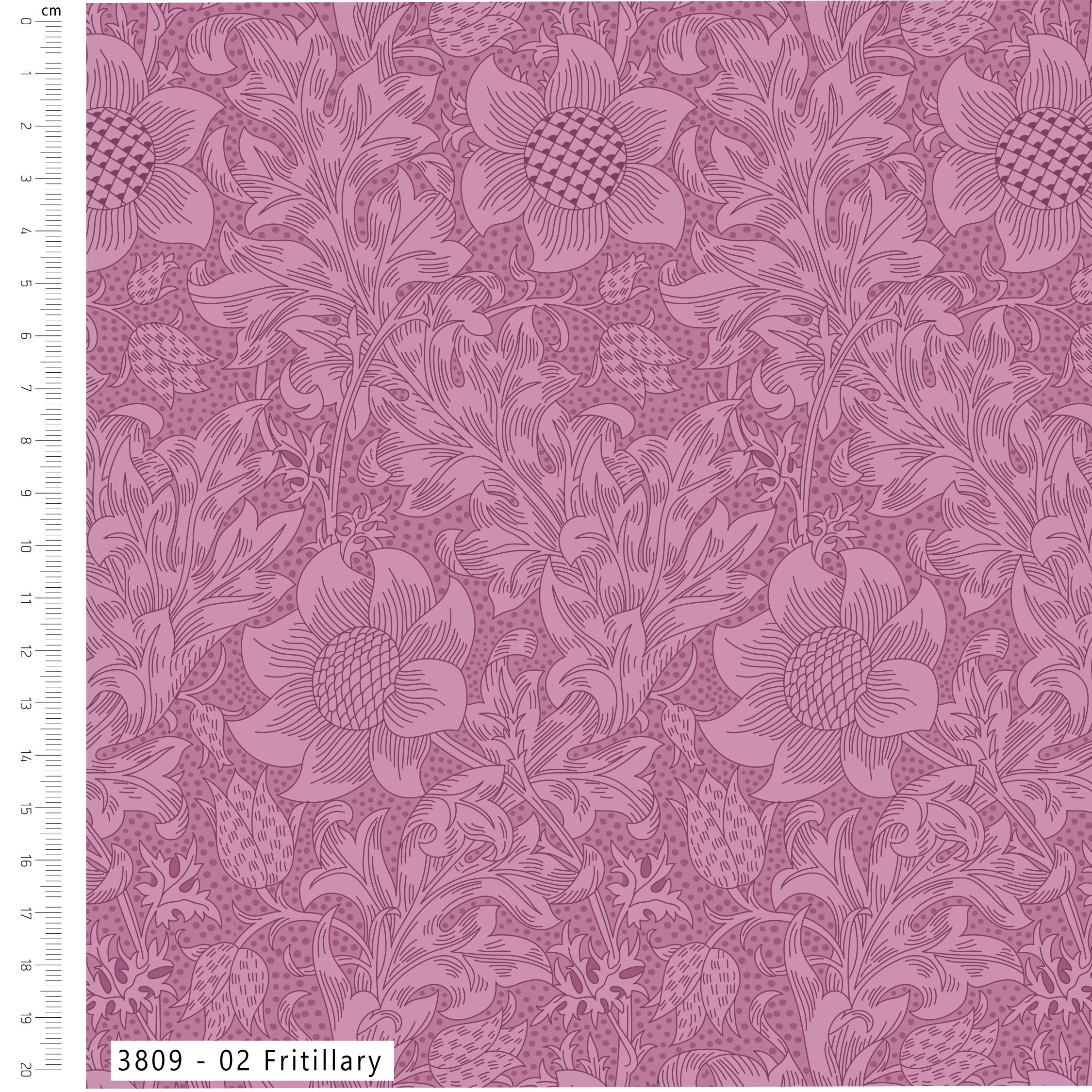 V&A William Olive Orchard - Fritillary 3809-02 at Bibelot Leek UK Stockist