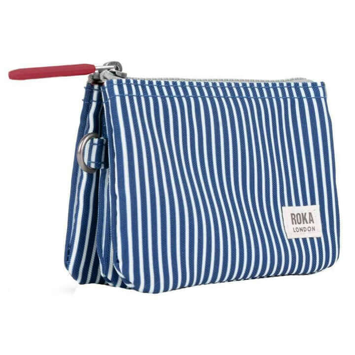 Roka Small Carnaby Recycled Canvas Wallet: Red Hickory image 3