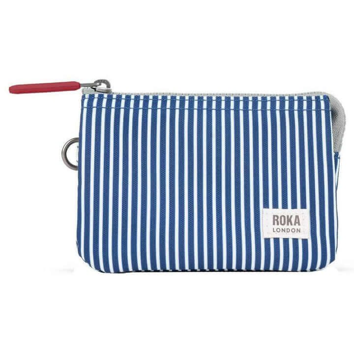 Roka Small Carnaby Recycled Canvas Wallet: Red Hickory image 0