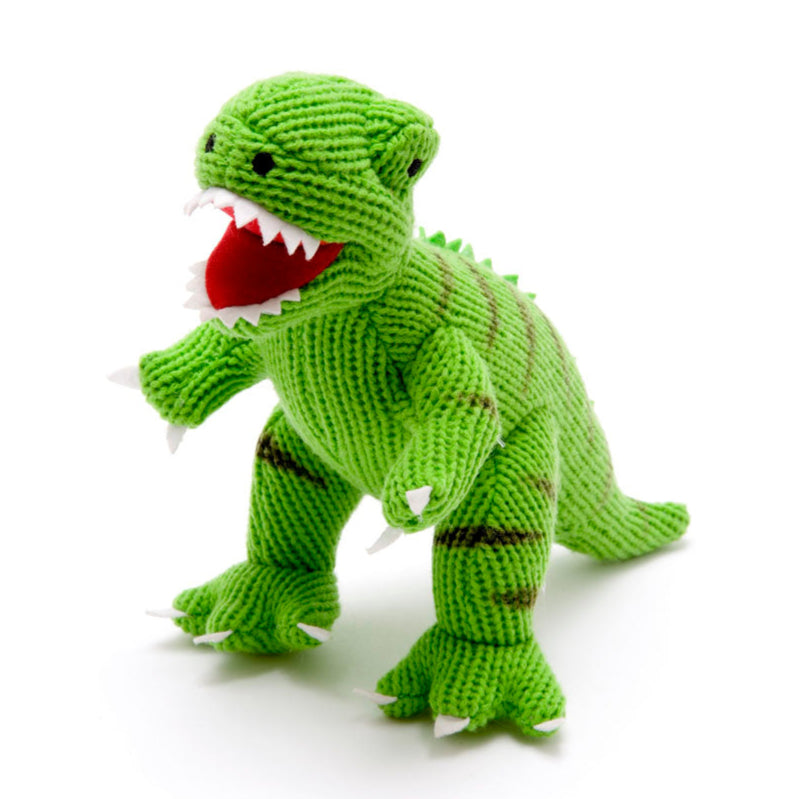 Best Years Knitted Dinosaur T Rex Toy image 0