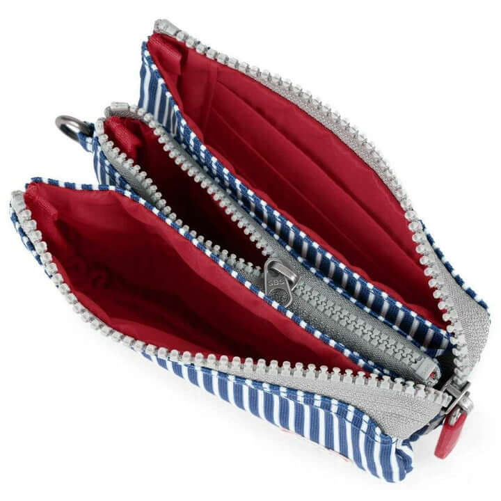 Roka Small Carnaby Recycled Canvas Wallet: Red Hickory image 1