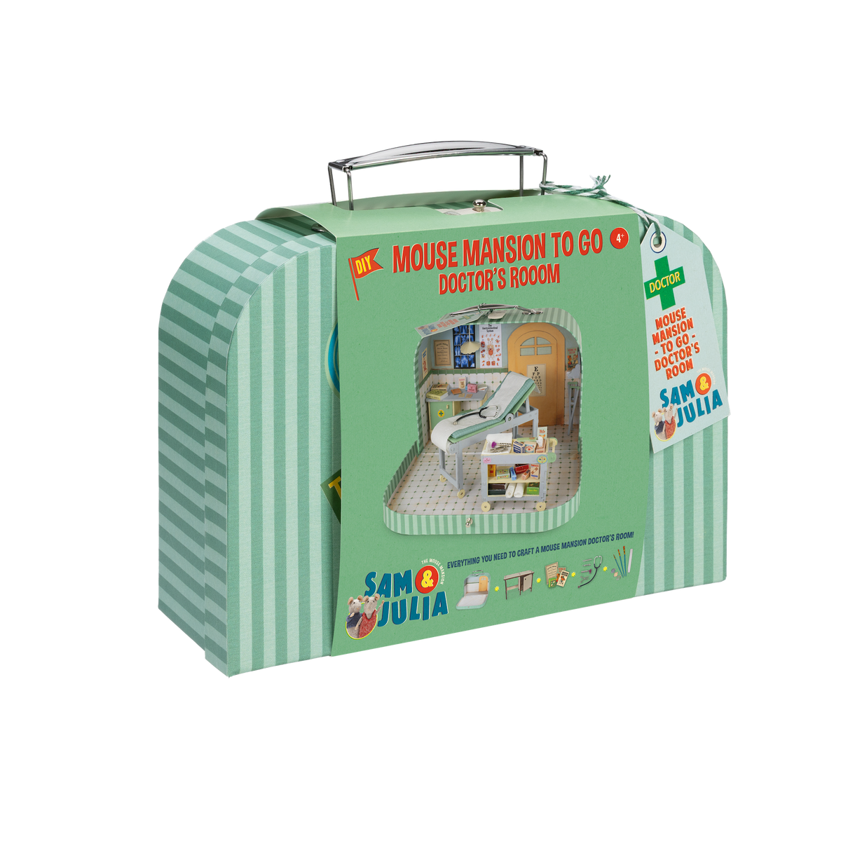 Mouse Mansion To Go - Doctor's Room Sam & Julia at Bibelot Leek UK Stockist