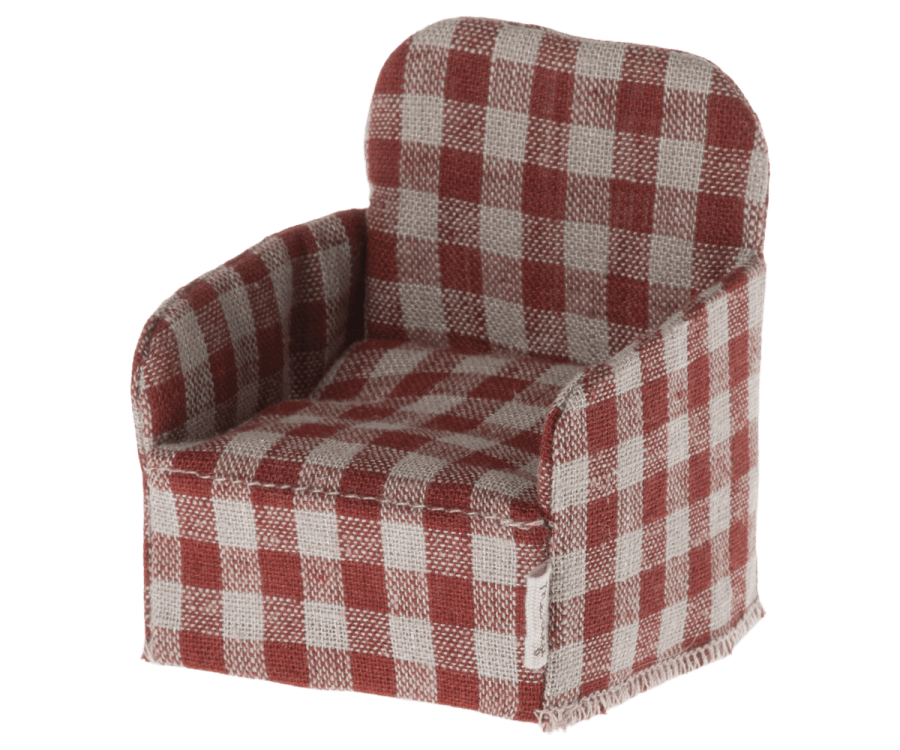 Maileg Mouse Chair - Red image 0