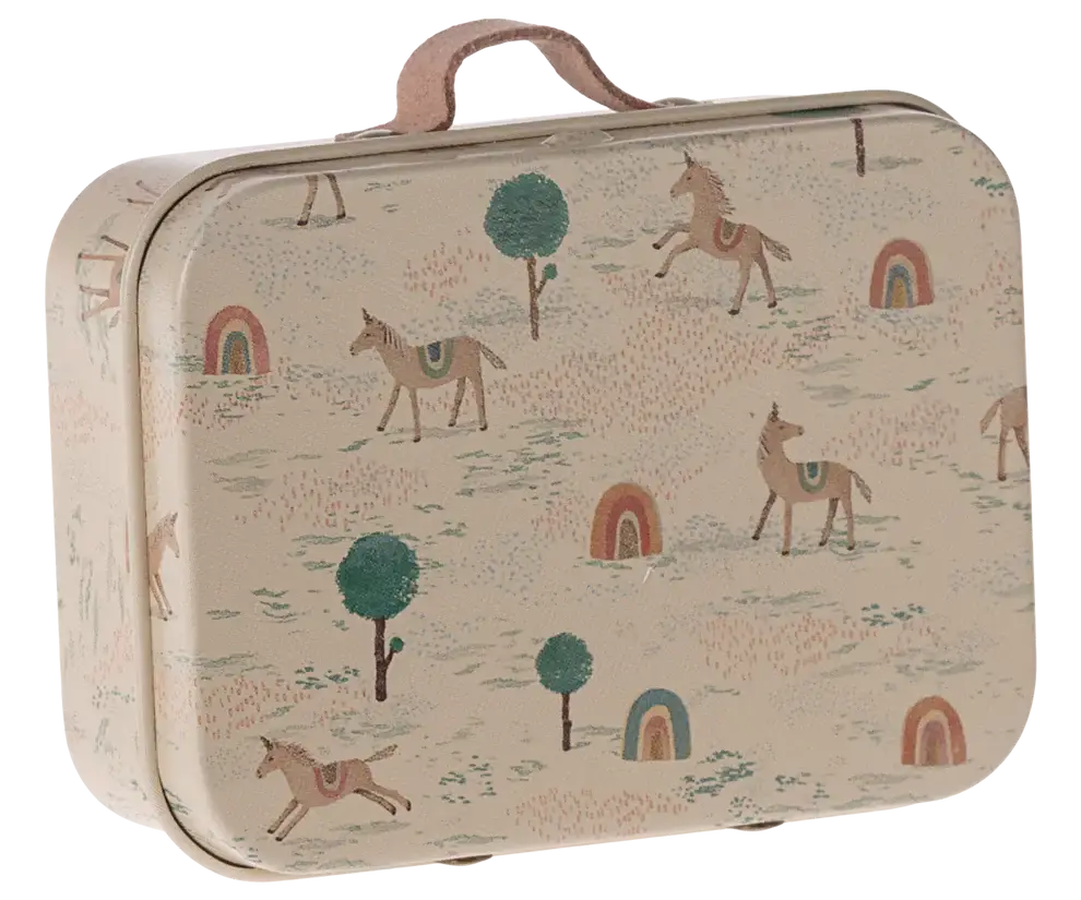 Maileg Micro Suitcase: Des licornes image 0