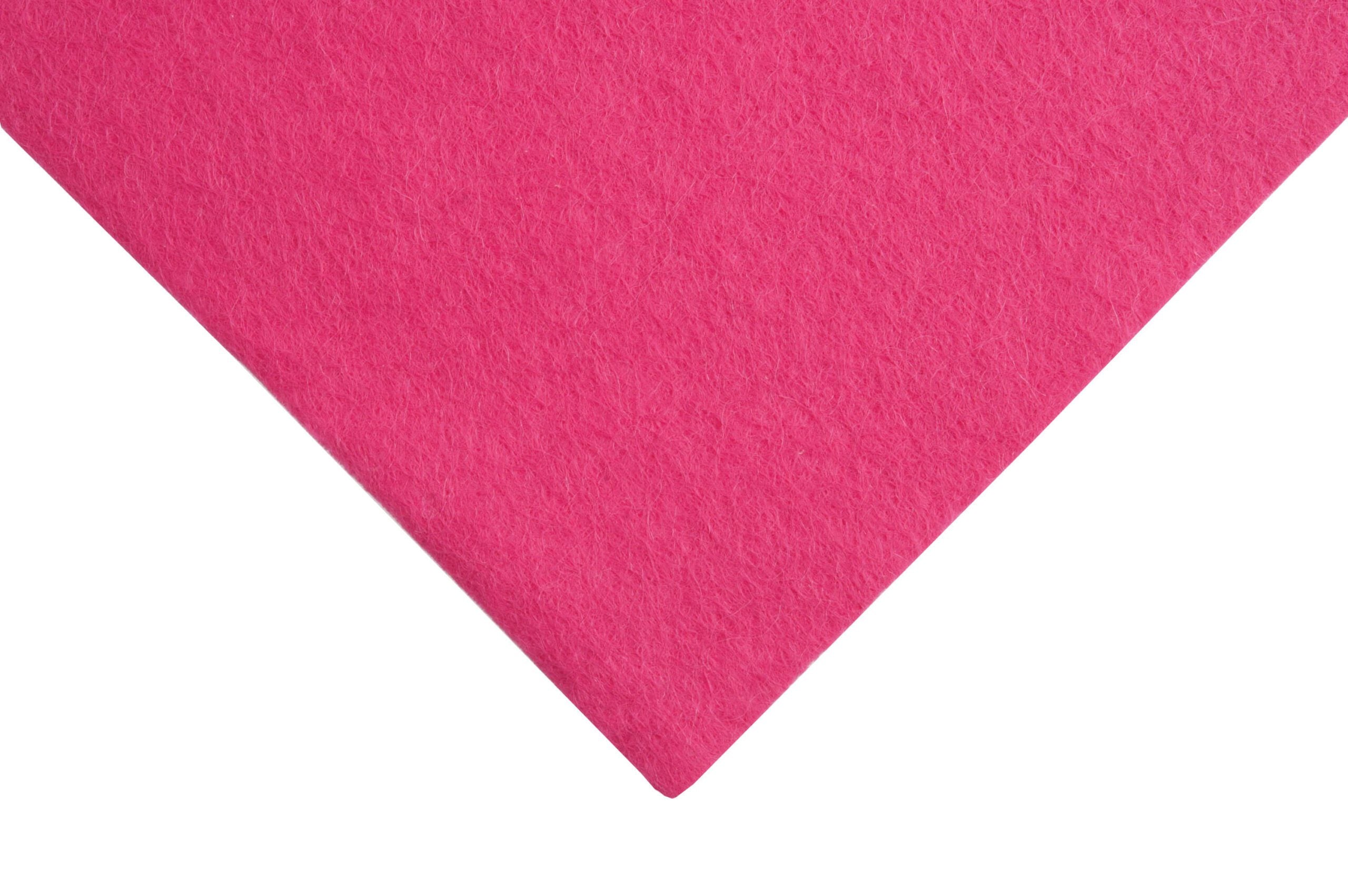 12 x 12 inch Wool Felt Square - Splendid Pink 6343 image