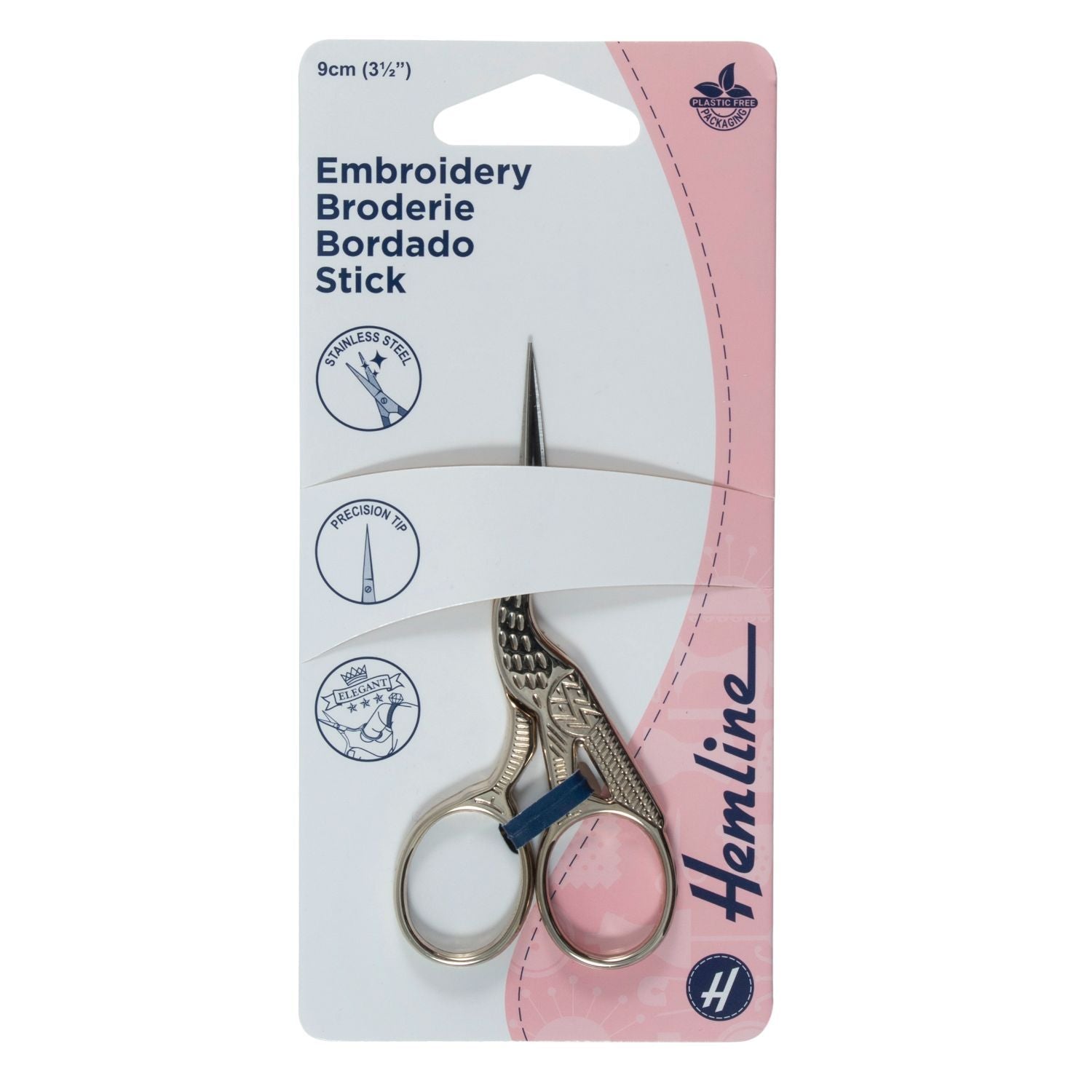 Hemline Stork Embroidery Scissors at Bibelot Leek