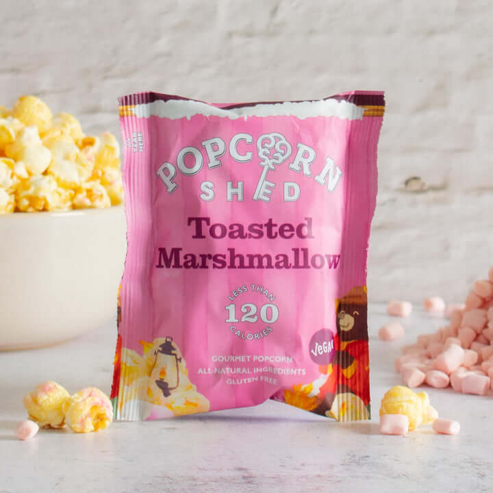Toasted Marshmallow Popcorn Snack Pack (Vegan) image 1