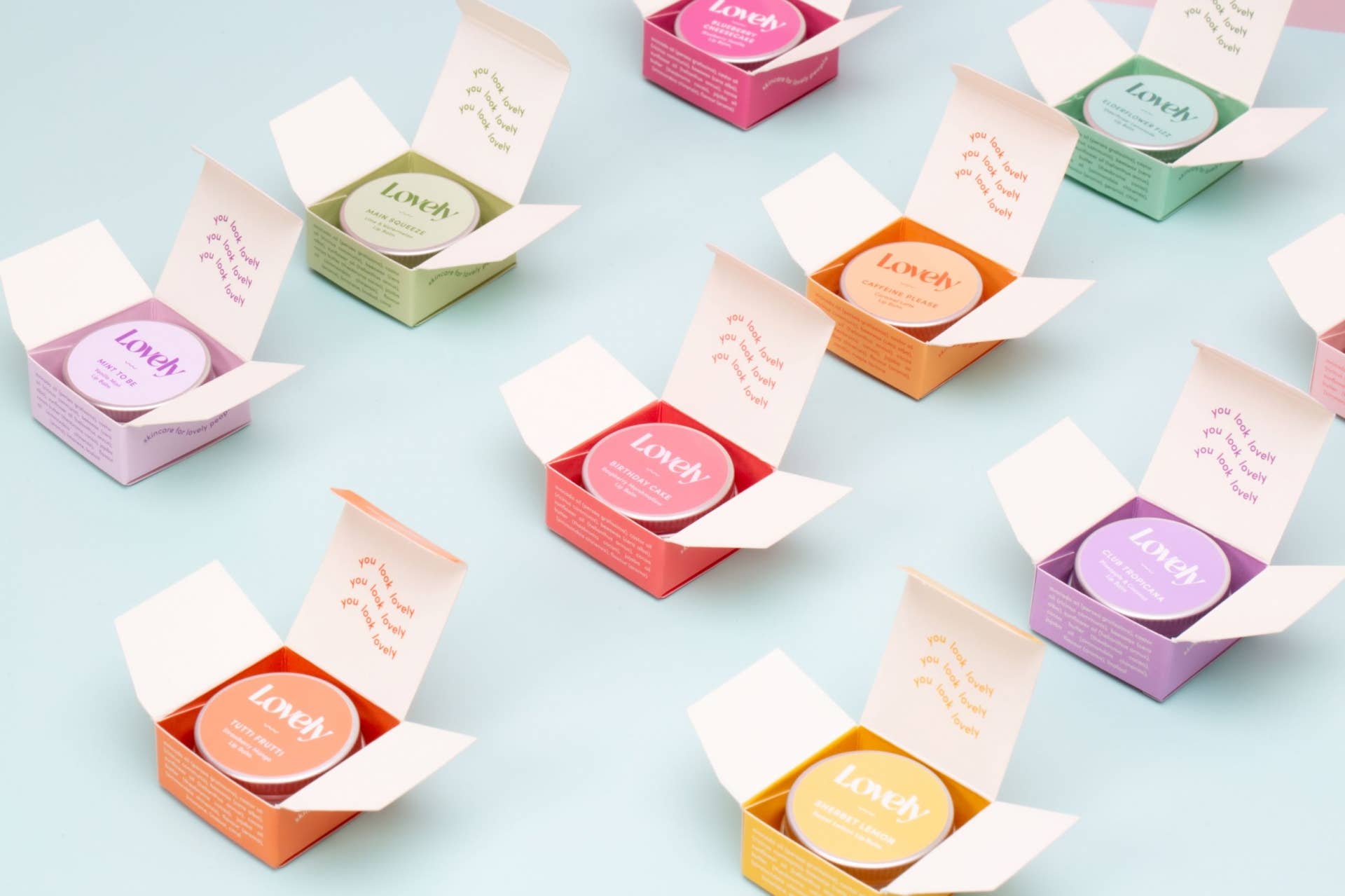 lovely skincare lip balms