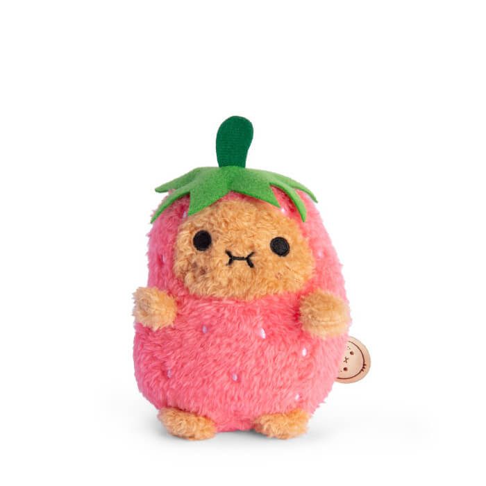 Noodoll Strawberry Ricespud Mini Sitting Plush Toy *COMING SOON* image 0