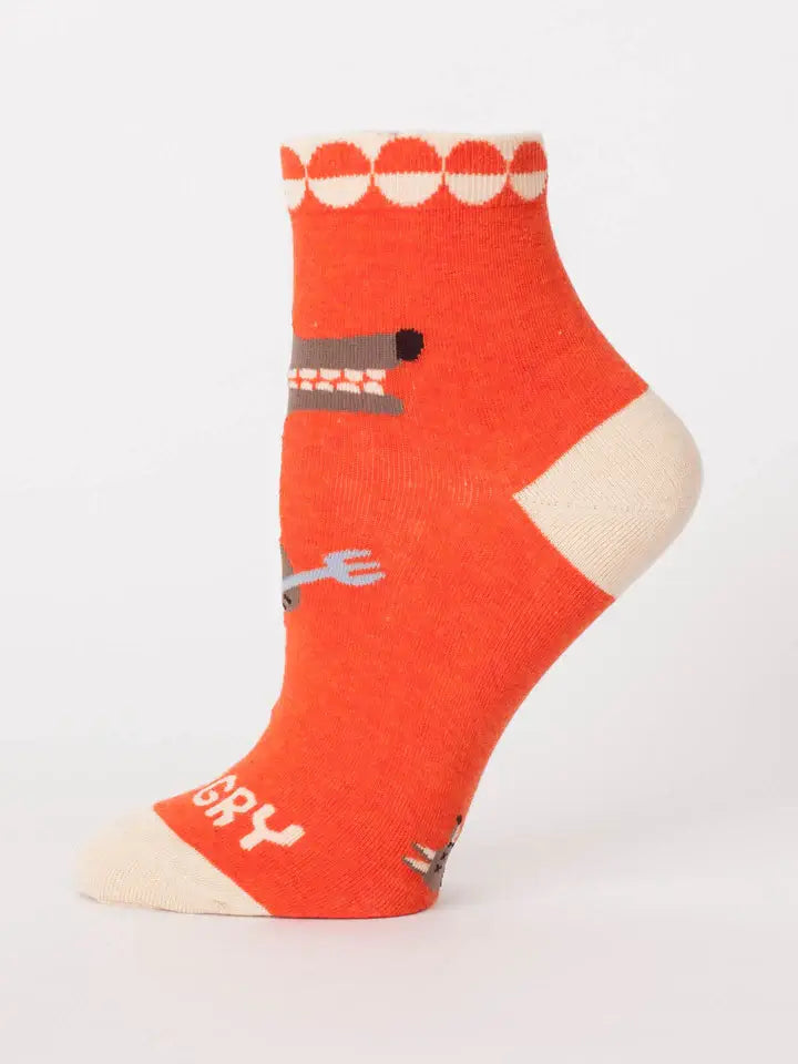 Blue Q 'Hangry' Women's Ankle Socks image 2