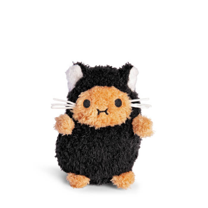 Noodoll Black Kitty Ricespud Mini Sitting Plush Toy *COMING SOON* image 0