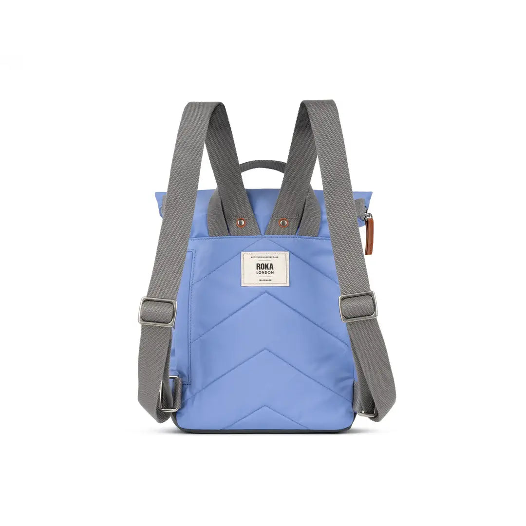 Roka Backpack Small Canfield B Recycled Nylon: Jacaranda image 3