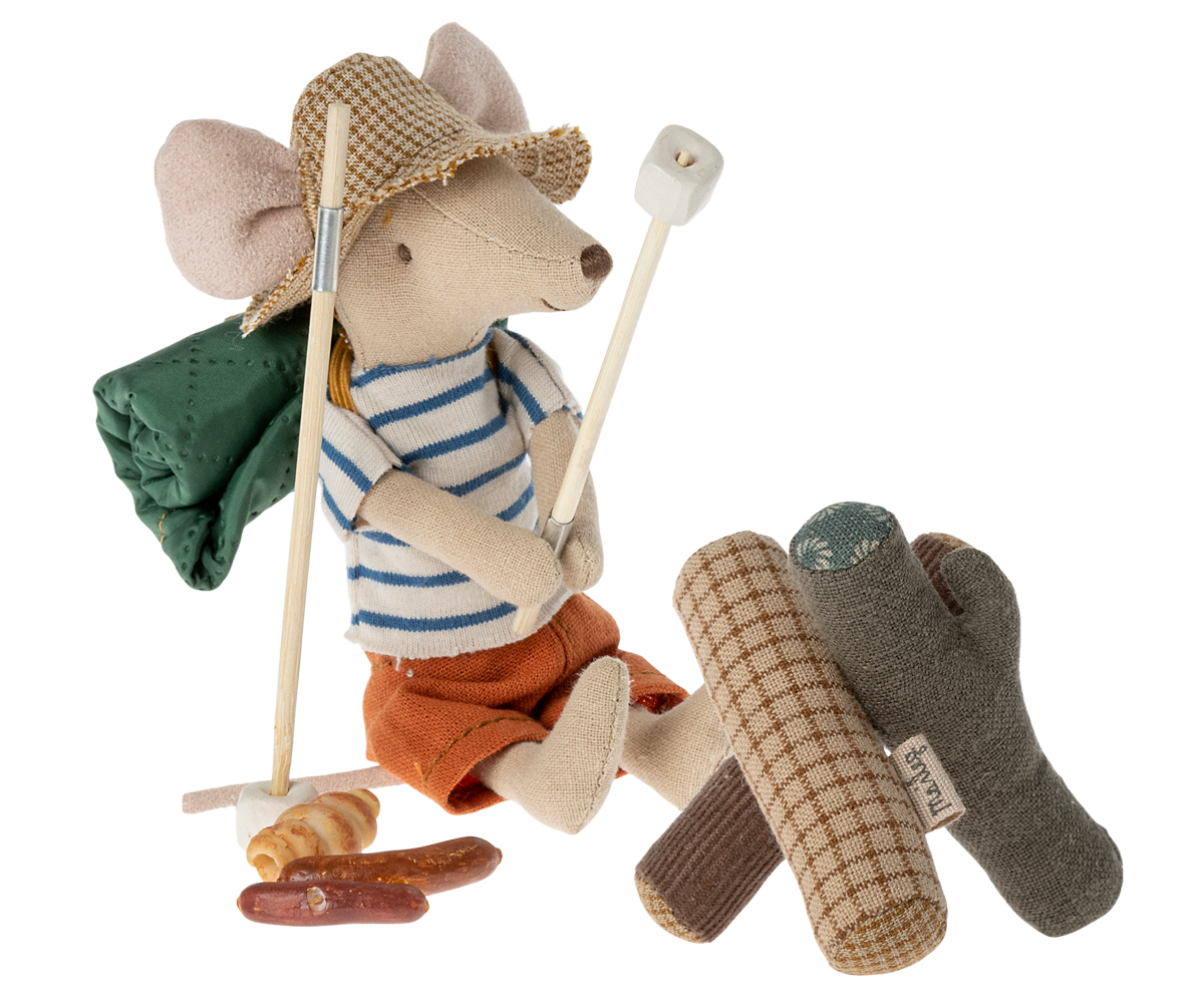Maileg Bonfire Set, Mouse