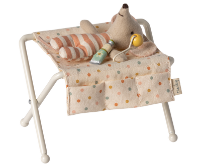 Maileg Nursery Table, Baby Mouse - Off White at Bibelot Leek UK Stockist