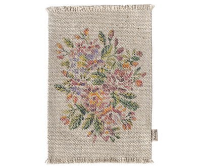 Maileg Rug, Miniature, Medium - Flowers UK stockist