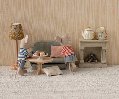 Maileg Oval Coffee Table, Mouse - Nature at Bibelot Leek