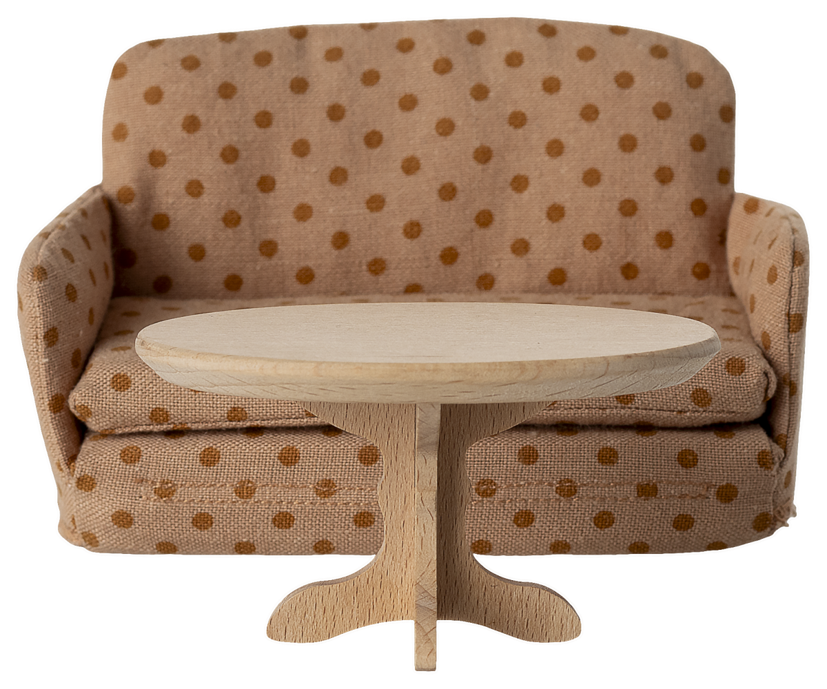 Maileg Oval Coffee Table, Mouse - Nature at Bibelot Leek