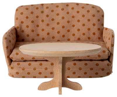 Maileg Oval Coffee Table, Mouse - Nature at Bibelot Leek
