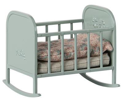 Maileg Cradle, My - Blue Mint at Bibelot Leek UK Stockist
