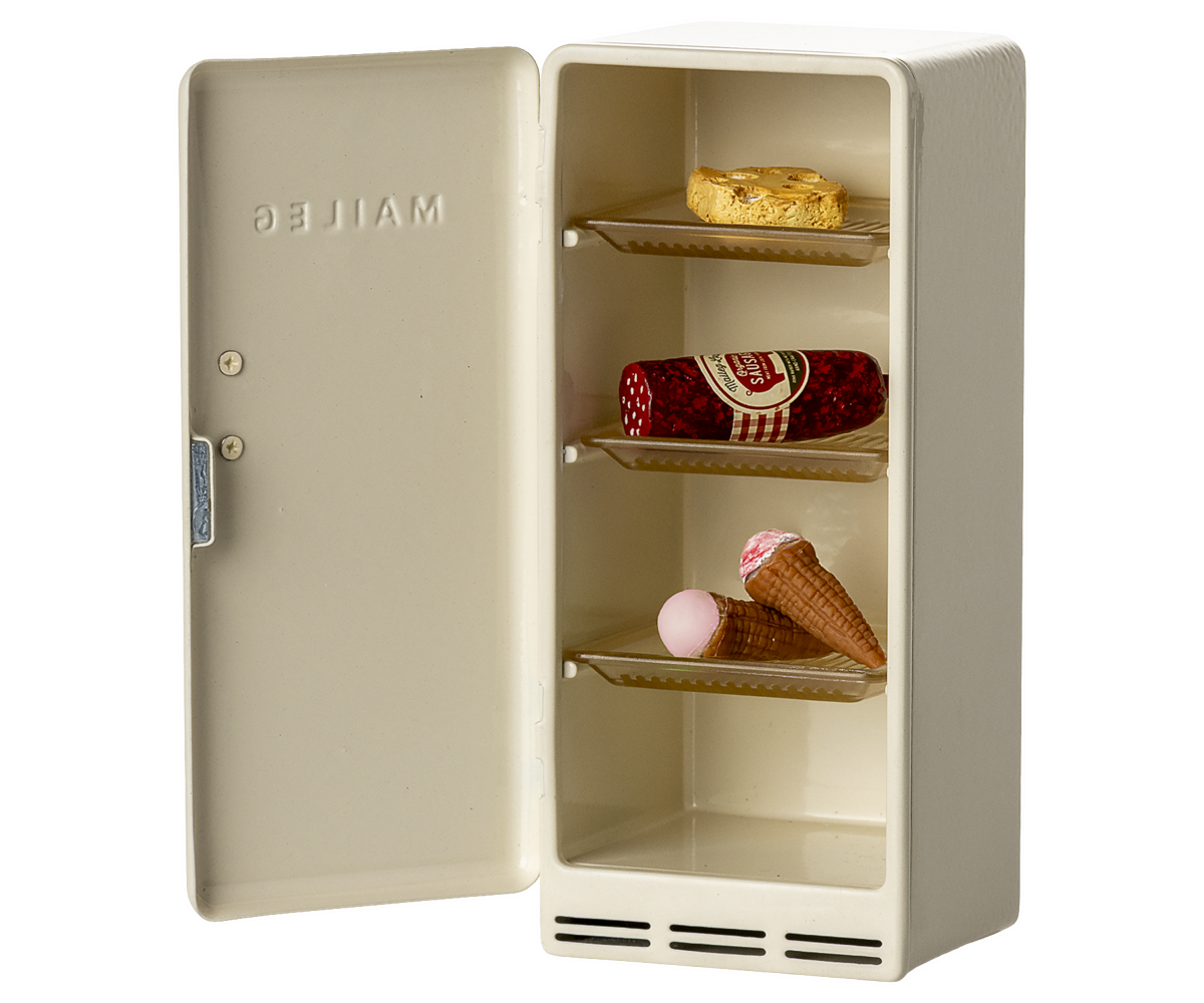 Maileg Fridge, Mouse - Off White
