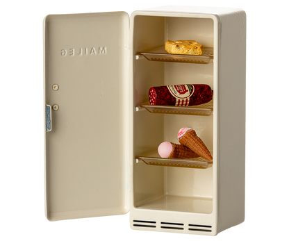 Maileg Fridge, Mouse - Off White