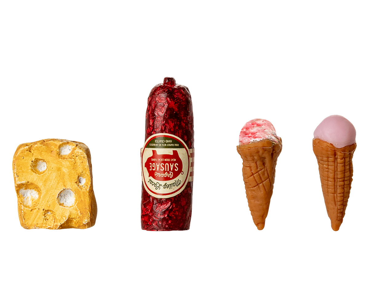 Maileg Fridge, Mouse - Off White