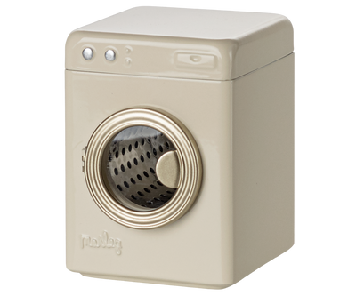 Maileg Washing Machine, Mouse - Off White