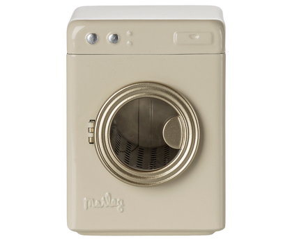 Maileg Washing Machine, Mouse - Off White