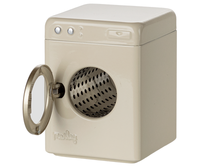 Maileg Washing Machine, Mouse - Off White