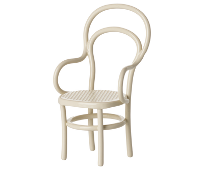 Maileg Vintage Chair, Mouse - Off White at Bibelot Leek UK Stockist