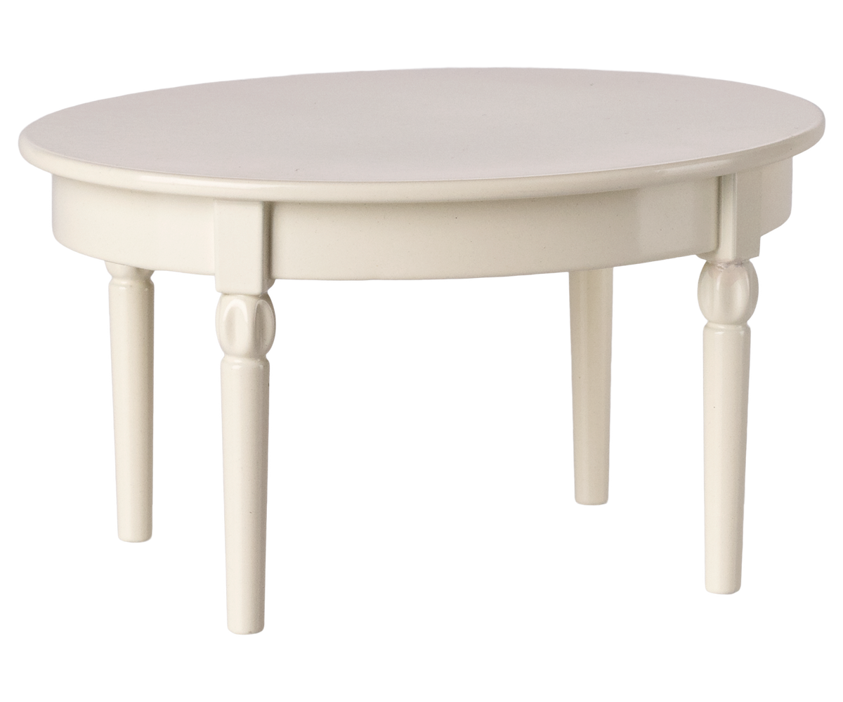 Maileg Vintage Dining Table, Mouse - Off White