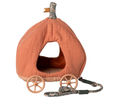 Maileg Pumpkin Carriage, Mouse
