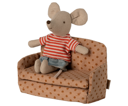 Maileg Sofa Bed, Mouse - Dots