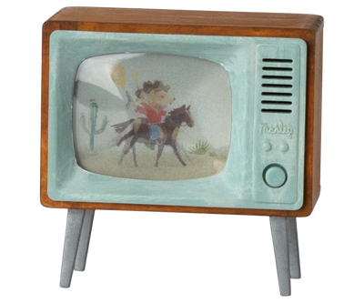 Maileg Television, Mouse at Bibelot Leek UK Stockist