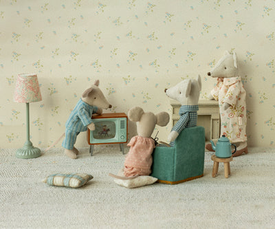 Maileg Television, Mouse at Bibelot Leek UK Stockist