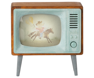 Maileg Television, Mouse at Bibelot Leek UK Stockist