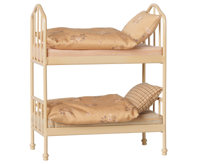 Maileg Bunk Bed, Mouse - Wheat at Bibelot leek UK Stockist