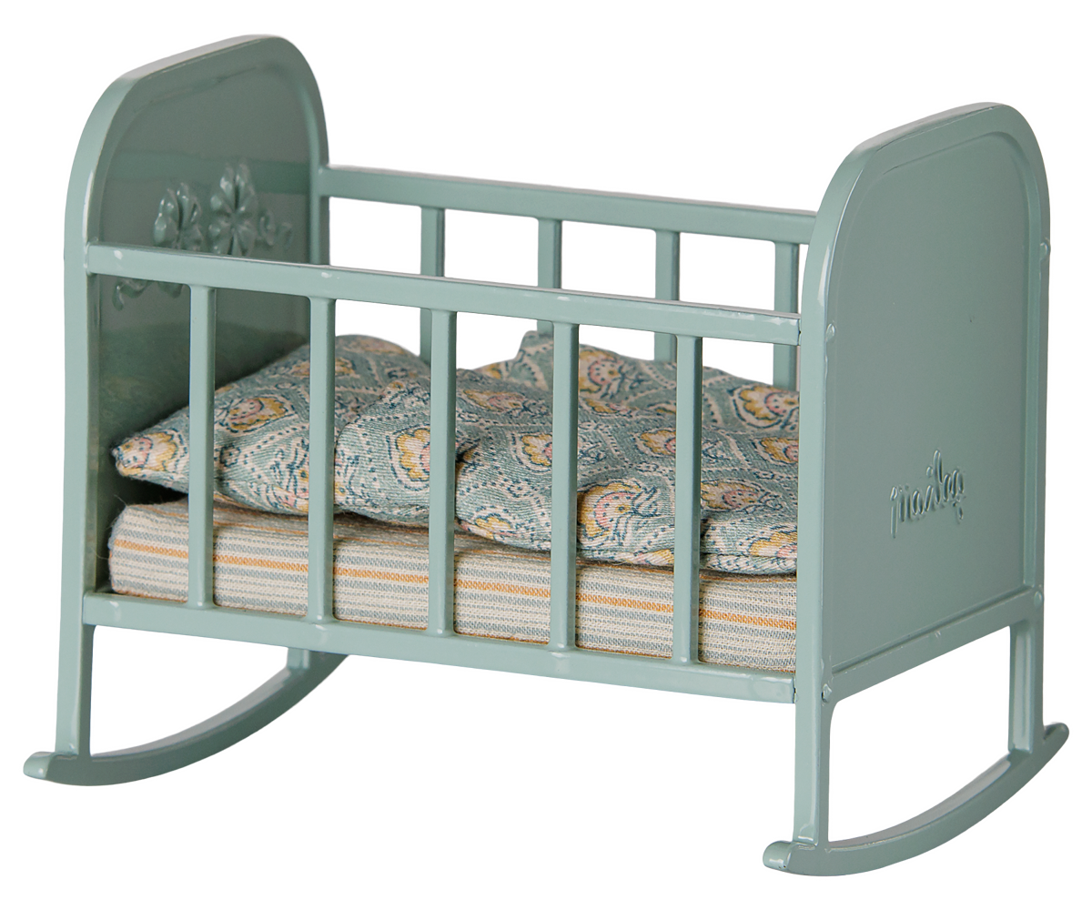 Maileg Cradle, My - Blue Mint 2026 at Bibelot Leek UK Stockist