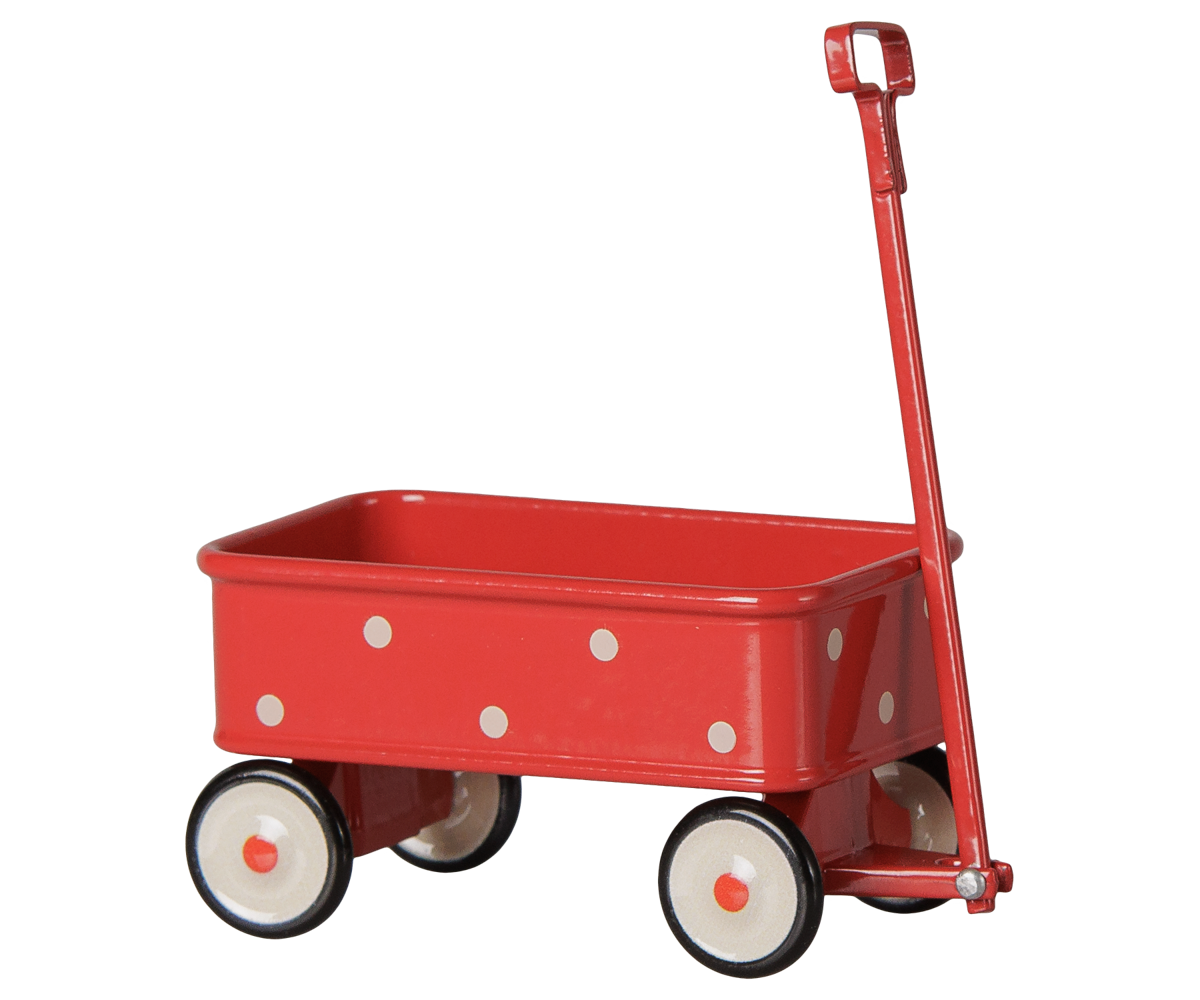 Maileg Wagon, Mouse - Red at Bibelot leek UK Stockist