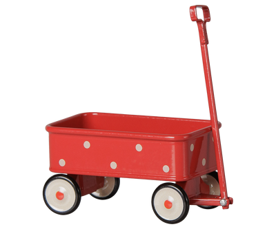 Maileg Wagon, Mouse - Red at Bibelot leek UK Stockist
